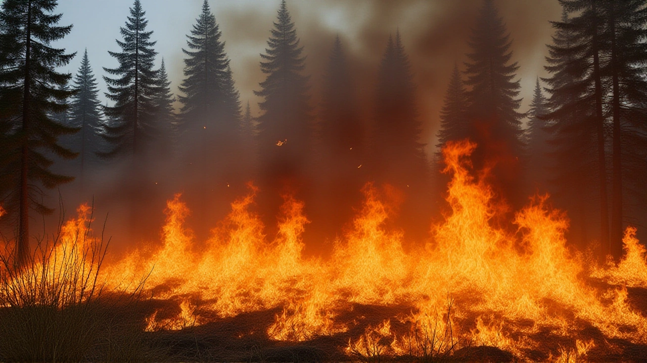 Summit Lake Wildfire Closes Alaska Highway West of Fort Nelson