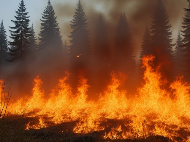 Summit Lake Wildfire Closes Alaska Highway West of Fort Nelson